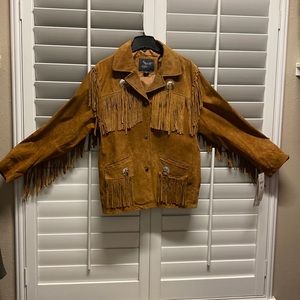 Western Suede Rodeo Jacket; Midnight Velvet
